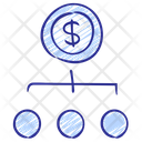 Allocation Asset Distribution Icon