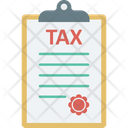Asset And Liabilities Property Tax Tax Document Icon
