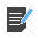 Assignment Paper Letter Icon