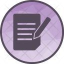 Assignment Paper Letter Icon