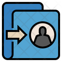 Assignment Delegating Distribution Icon