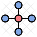 Atom Network Star Icon