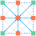 Association Rule Organization Network Icon
