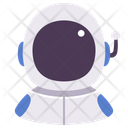 Astronaut Man Avatar Icon