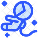 Astronaut Rope Space Icon