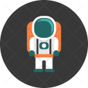 Astronaut Discovery Galaxy Icon