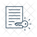 Asymmetric Keys Asymmetric Confidential Icon