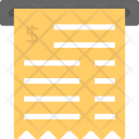 ATM Receipt Icon