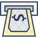 Atm Withdrawal Banking Cash Withdrawal Icon