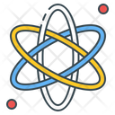 Atom Chemistry Education Icon