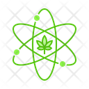 Atom Particle Marijuana Icon