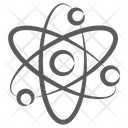 Orbit Science Symbol Atomic Model Icon