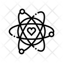 Atom Heart Core Icon