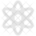 Atom Molecule Orbit Icon