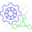Atom Microbiology Molecule Structure Icon