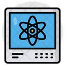 Atom Nucleus Physics Icon