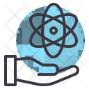 Atomic Nuclear Energy Icon