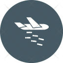 Plane Dropping Missiles Icon