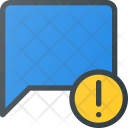 Attention Message Chat Icon