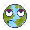 Attitude Attitude Earth Emoticon Icon
