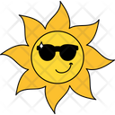 Attitude Emoji Sun Expression Emoticon Icon