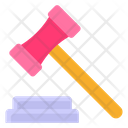 Attorney Law Financial Justice Icon