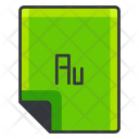 Au File Extension Icon