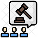 Auction Offer Law Icon