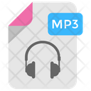 Audio Document Mp 3 Icon