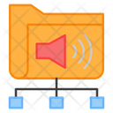 Audio folder Icon