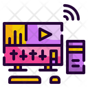 Online Music Audio Mixer Music Icon
