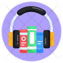 Audio Learning Voicebooks Audiobooks Icon