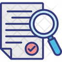 Audit Data Collection Procedure Data Gathering Icon