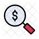Audit Search Finance Icon