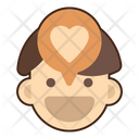 Aufgeregt Frohlich Lachelnd Symbol