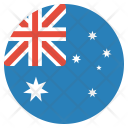 Australia Flag Circle Icon