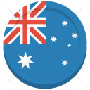 Australia Flag Circle Icon