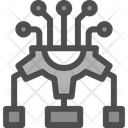 Automated Cogwheel Icon