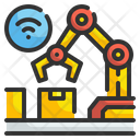 Automatic Manufacturing Robot Icon