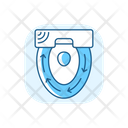 Automatic Toilet Seat Cover Icon