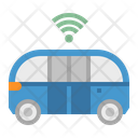 Autonomous Bus Icon