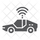 Autonomous Car Technology Icon
