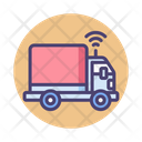 Autonomous Truck Autonomous Lorry Icon