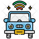 Autonomous Vehicle Autonomous Car Smart Car Icon
