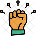Autonomy Close Fist Hand Gesture Icon