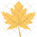 Autumn Leaves Yellow Icon