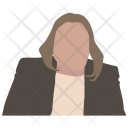 Avatar Business Lady Icon