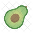 Green Avocado Fruit Food Icon