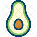 Avocado Fruit Tropical Icon