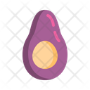 Avocado Shape Avocado Fruit Icon